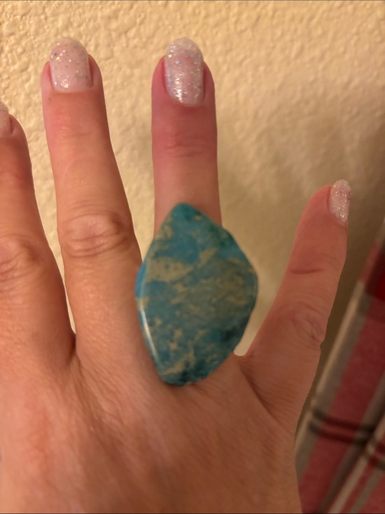 Jewelry - Turquoise Stone Statement Ring - Women Jewelry